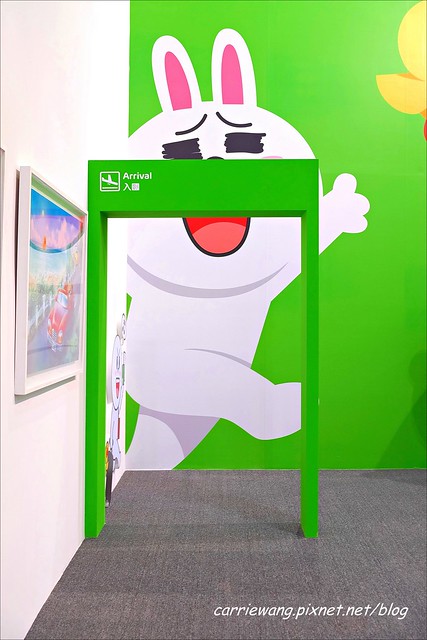【LINE FRIENDS 互動樂園。台中場】可愛的LINE貼圖從手機躍上實境，台中場於6/21~9/14在大台中國際會展中心展出 @飛天璇的口袋