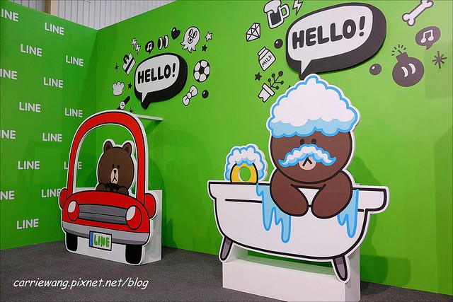 【LINE FRIENDS 互動樂園。台中場】可愛的LINE貼圖從手機躍上實境，台中場於6/21~9/14在大台中國際會展中心展出 @飛天璇的口袋