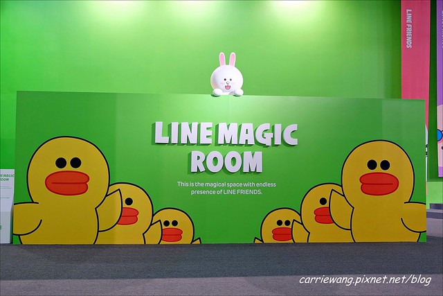 【LINE FRIENDS 互動樂園。台中場】可愛的LINE貼圖從手機躍上實境，台中場於6/21~9/14在大台中國際會展中心展出 @飛天璇的口袋
