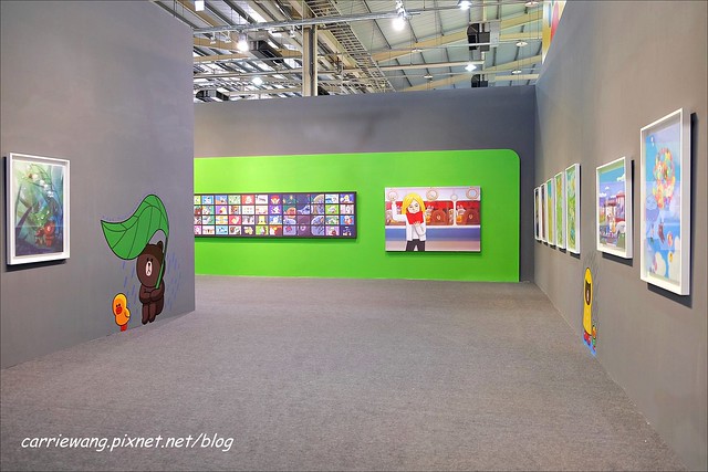 【LINE FRIENDS 互動樂園。台中場】可愛的LINE貼圖從手機躍上實境，台中場於6/21~9/14在大台中國際會展中心展出 @飛天璇的口袋