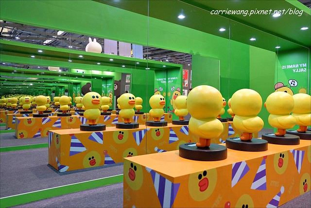 【LINE FRIENDS 互動樂園。台中場】可愛的LINE貼圖從手機躍上實境，台中場於6/21~9/14在大台中國際會展中心展出 @飛天璇的口袋