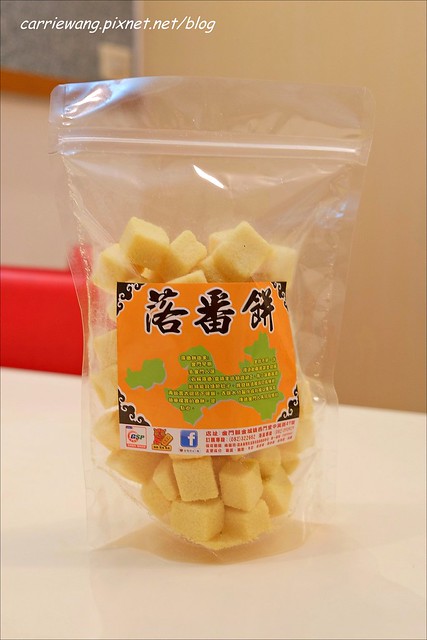 【金門必買伴手禮】金悅坊風伯燒。可愛的風獅爺造型雞蛋糕，內餡濃郁又好吃，還有特製的格格Q餅，是蟲蟲造型的唷！ @飛天璇的口袋