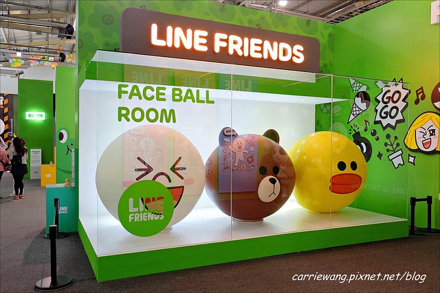 【LINE FRIENDS 互動樂園。台中場】可愛的LINE貼圖從手機躍上實境，台中場於6/21~9/14在大台中國際會展中心展出 @飛天璇的口袋