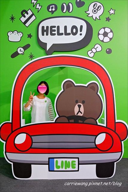 【LINE FRIENDS 互動樂園。台中場】可愛的LINE貼圖從手機躍上實境，台中場於6/21~9/14在大台中國際會展中心展出 @飛天璇的口袋