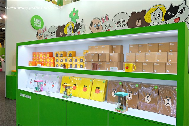 【LINE FRIENDS 互動樂園。台中場】可愛的LINE貼圖從手機躍上實境，台中場於6/21~9/14在大台中國際會展中心展出 @飛天璇的口袋