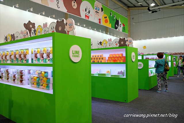 【LINE FRIENDS 互動樂園。台中場】可愛的LINE貼圖從手機躍上實境，台中場於6/21~9/14在大台中國際會展中心展出 @飛天璇的口袋