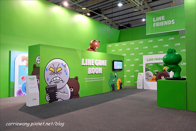【LINE FRIENDS 互動樂園。台中場】可愛的LINE貼圖從手機躍上實境，台中場於6/21~9/14在大台中國際會展中心展出 @飛天璇的口袋