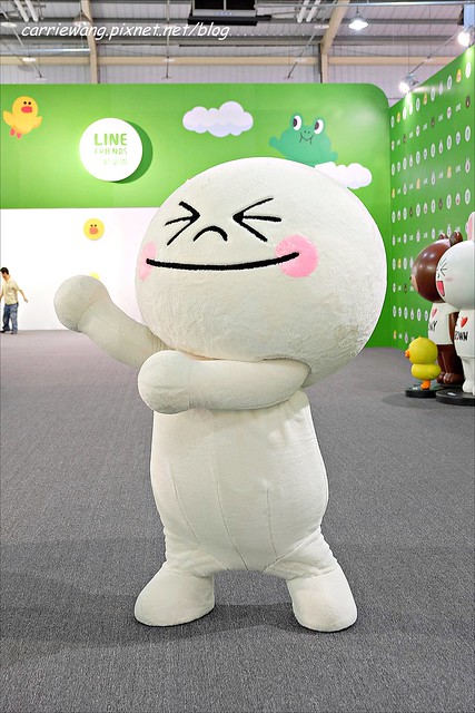【LINE FRIENDS 互動樂園。台中場】可愛的LINE貼圖從手機躍上實境，台中場於6/21~9/14在大台中國際會展中心展出 @飛天璇的口袋