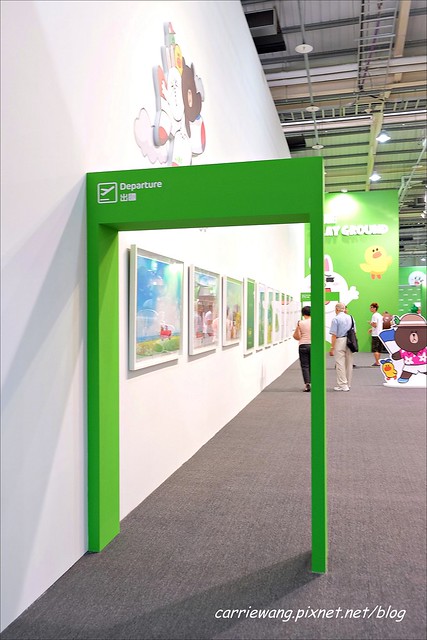 【LINE FRIENDS 互動樂園。台中場】可愛的LINE貼圖從手機躍上實境，台中場於6/21~9/14在大台中國際會展中心展出 @飛天璇的口袋