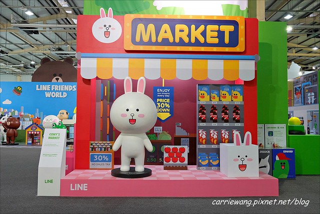 【LINE FRIENDS 互動樂園。台中場】可愛的LINE貼圖從手機躍上實境，台中場於6/21~9/14在大台中國際會展中心展出 @飛天璇的口袋