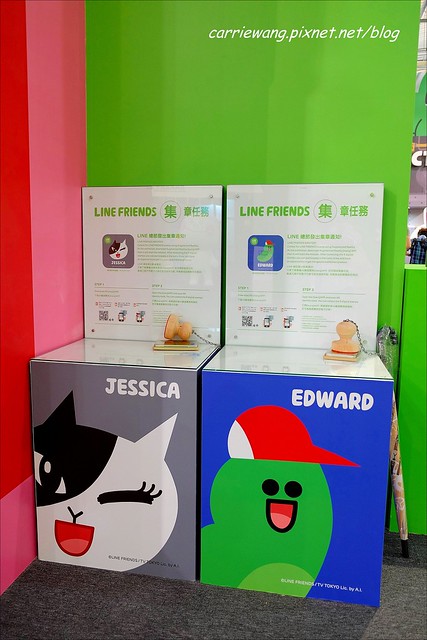 【LINE FRIENDS 互動樂園。台中場】可愛的LINE貼圖從手機躍上實境，台中場於6/21~9/14在大台中國際會展中心展出 @飛天璇的口袋