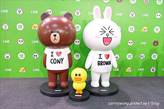 【LINE FRIENDS 互動樂園。台中場】可愛的LINE貼圖從手機躍上實境，台中場於6/21~9/14在大台中國際會展中心展出 @飛天璇的口袋