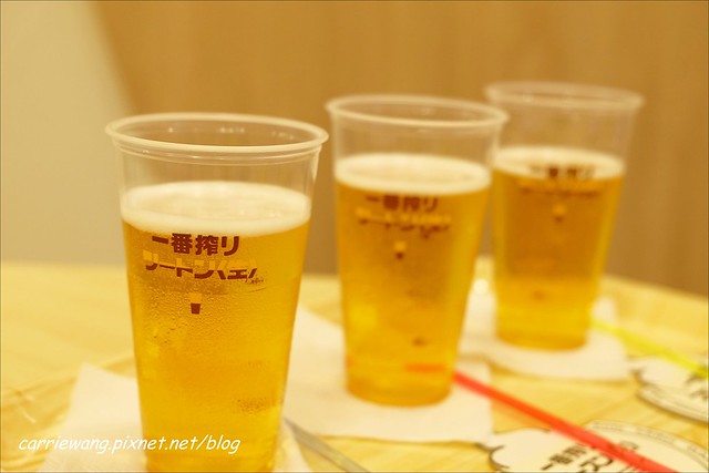 【台中啤酒餐廳】一番搾KIRIN ICHIBAN GARDEN@台中店。 自已動手做two tone，和朋友一起享受歡樂氣氛 @飛天璇的口袋