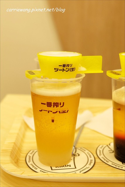 【台中啤酒餐廳】一番搾KIRIN ICHIBAN GARDEN@台中店。 自已動手做two tone，和朋友一起享受歡樂氣氛 @飛天璇的口袋