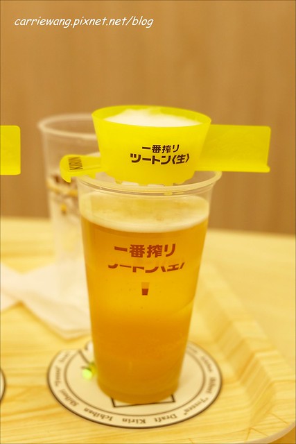 【台中啤酒餐廳】一番搾KIRIN ICHIBAN GARDEN@台中店。 自已動手做two tone，和朋友一起享受歡樂氣氛 @飛天璇的口袋