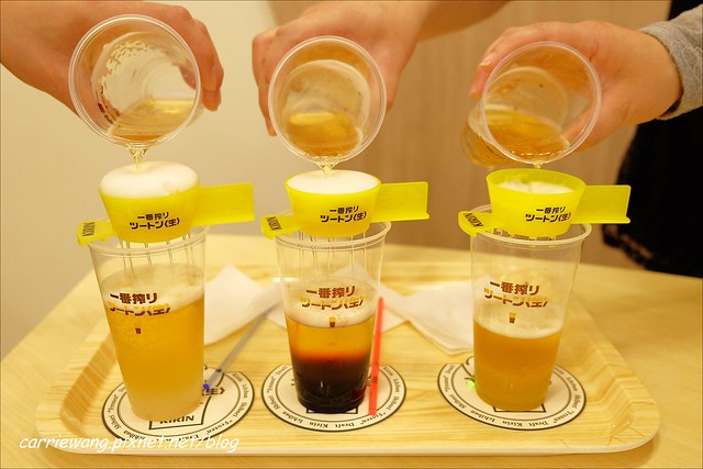【台中啤酒餐廳】一番搾KIRIN ICHIBAN GARDEN@台中店。 自已動手做two tone，和朋友一起享受歡樂氣氛 @飛天璇的口袋
