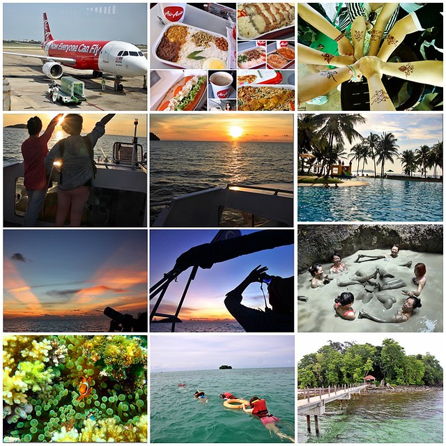 【馬來西亞沙巴】沙巴5天4夜行程規劃總表~搭乘亞航Air Asia飛到美麗海島沙巴~夕陽海景、美食小吃、逛街購物還有按摩SPA @飛天璇的口袋