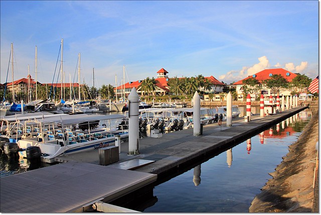 【馬來西亞沙巴】太平洋飯店 The Pacific Sutera Hotel~住宿房間+早餐分享+出海賞海景夕陽。臨緊Sutera港灣，沙巴住宿推薦 @飛天璇的口袋