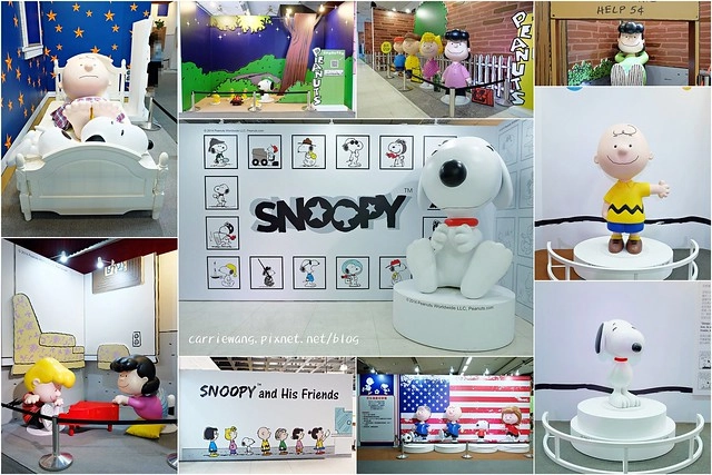 【展覽活動分享】走進花生漫畫：Snoopy 史努比65週年巡迴特展@台中世貿中心三樓展覽館(展期從9/27~至11/30)+周邊10間美食餐廳推薦 @飛天璇的口袋