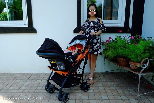 【育兒日記分享】奇帝汽座推車．Kiddy City n&rsquo; Move 輕風行推車。歐洲進口兒童推車品牌，時尚輕巧收放容易，可以當推車也可以當汽座，一車兩用非常方便 @飛天璇的口袋