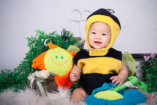 【育兒日記分享】小櫻桃7個月寶寶寫真記錄。柏琳婚紗：婚紗照、寶寶寫真、孕婦照、全家福、藝術照、情侶照&hellip;為自已和家人留個記念吧！ @飛天璇的口袋