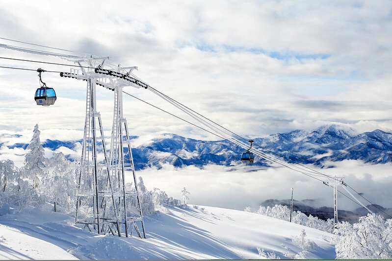 日本秋田｜森吉山阿仁滑雪場．一年四季有不同的美景，秋天楓紅盛況和交通方式 @飛天璇的口袋