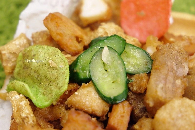 台中北屯｜港式鹹酥雞．特殊醬料香氣十足不膩口，還有隱藏版的和風炸皮蛋 @飛天璇的口袋