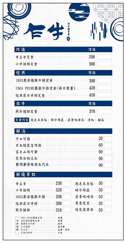 乍牛．王品炸牛排專賣┃台中西屯：牛排也可以用炸的，自已DIY調整熟度，還有台中店每次限定A5和牛，新光三越百貨10樓美食 @飛天璇的口袋