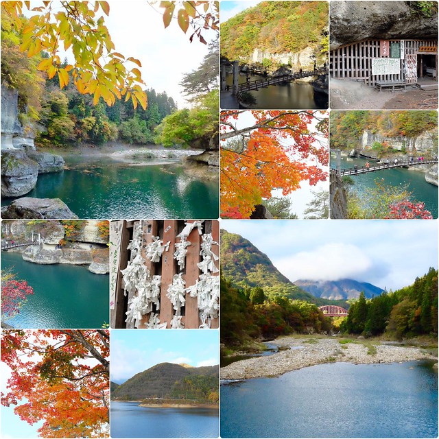 塔崖(塔のへつり)┃福島景點推薦：會津鐵道隱藏版密境，百萬年造就絕美風景，體驗大自然的鬼斧神工，秋天最適合賞楓旅遊 @飛天璇的口袋