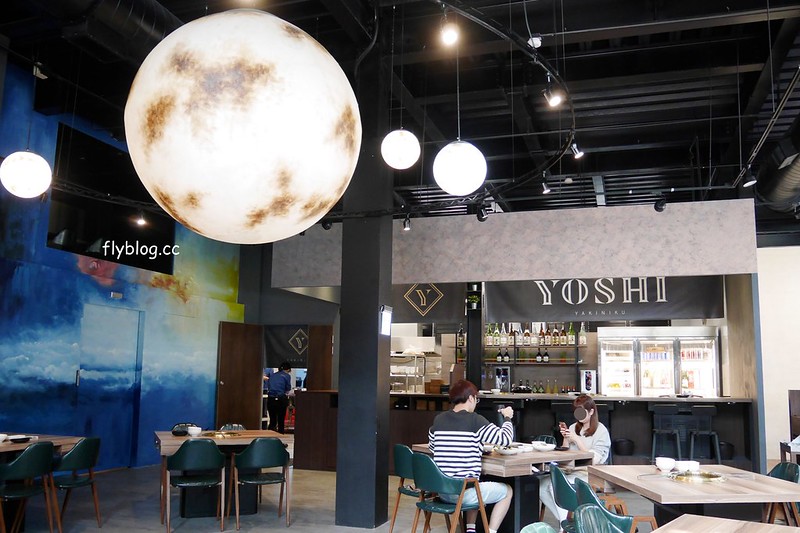 悠熹燒肉：公益路燒肉餐廳新亮點，裡面居然還有一顆大月球，餐點高價位表現不差 @飛天璇的口袋