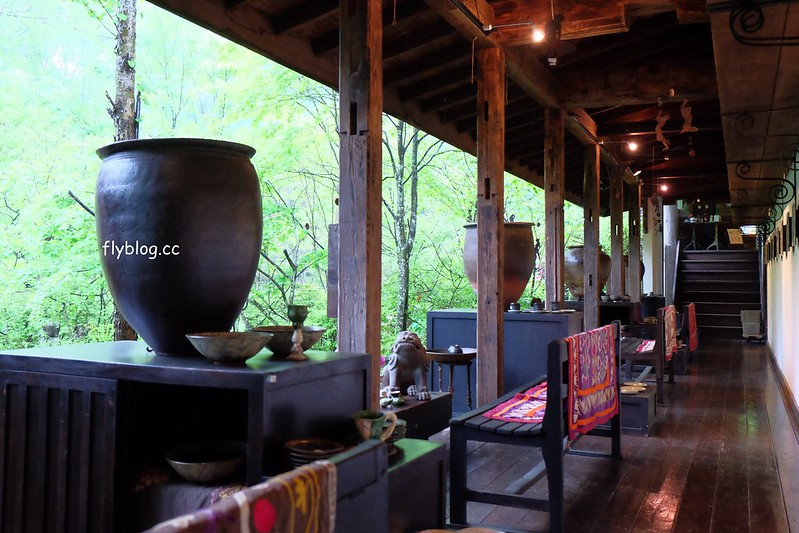 日本山梨｜夢宇谷 Gallery MUU．與大自然融合的美術館，結合日式禪風的茶屋 @飛天璇的口袋