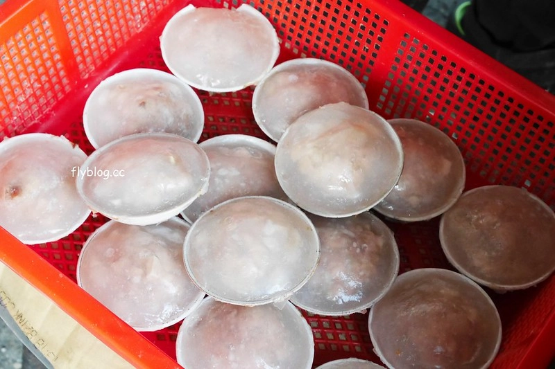 彰化花壇｜口庄肉圓枝，香腸加肉圓標準在地吃法，花壇監理站附近70年肉圓 @飛天璇的口袋