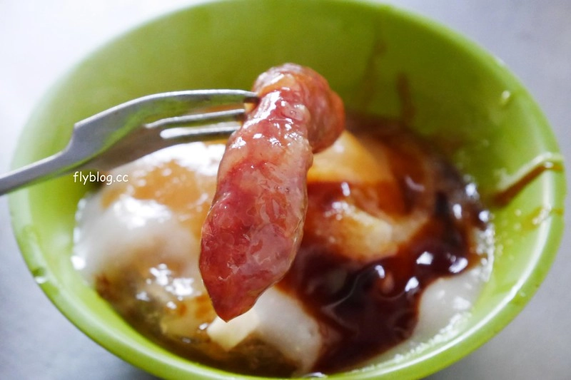 彰化花壇｜口庄肉圓枝，香腸加肉圓標準在地吃法，花壇監理站附近70年肉圓 @飛天璇的口袋