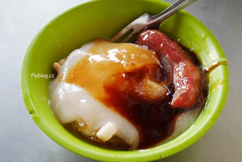 彰化花壇｜口庄肉圓枝，香腸加肉圓標準在地吃法，花壇監理站附近70年肉圓 @飛天璇的口袋