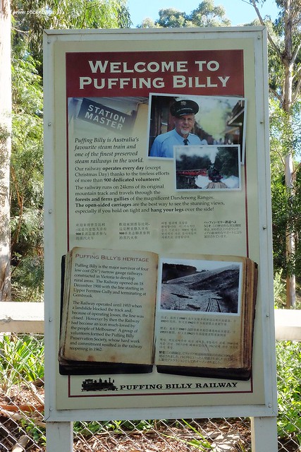 澳洲墨爾本｜帕芬比利 Puffing Billy，搭乘澳洲最古老蒸汽火車，零距離接觸野生鸚鵡、飛派餐廳 Pie in the sky午餐、Sky High眺望台賞美景、LV旗下Chandon酒莊品嚐美酒 @飛天璇的口袋