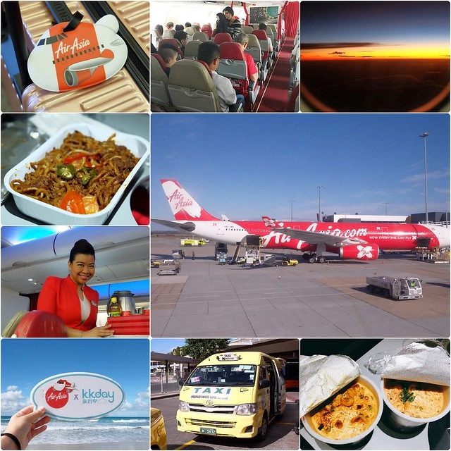 澳洲墨爾本｜搭乘AirAsia X廉價航空初體驗，台北&rarr;吉隆坡&rarr;墨爾本轉機過程，線上訂票、機上餐點、行李重量、澳洲簽證，墨爾本行程分享 @飛天璇的口袋