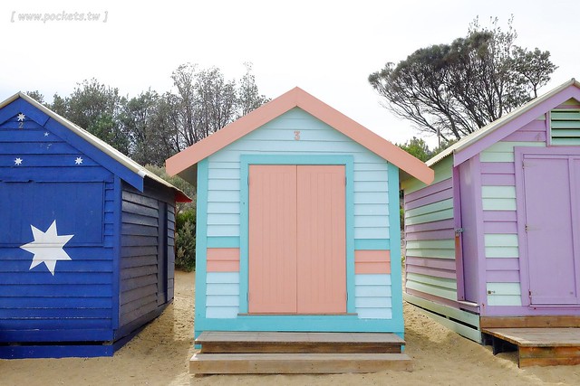 澳洲墨爾本｜Mornington Peninsula 摩寧頓半島一日遊，海邊彩虹小屋、摩寧頓半島戶外溫泉、Sorrento海濱小鎮午餐、Montalto酒莊品酒、古典歐洲風格迷宮花園 @飛天璇的口袋