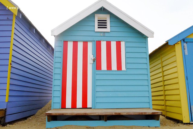 澳洲墨爾本｜Mornington Peninsula 摩寧頓半島一日遊，海邊彩虹小屋、摩寧頓半島戶外溫泉、Sorrento海濱小鎮午餐、Montalto酒莊品酒、古典歐洲風格迷宮花園 @飛天璇的口袋