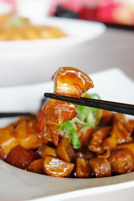 新月梧桐三義店｜漂亮的清水模建築裡，擁有綠意盎然的庭院和四面採光的落地窗設計 @飛天璇的口袋