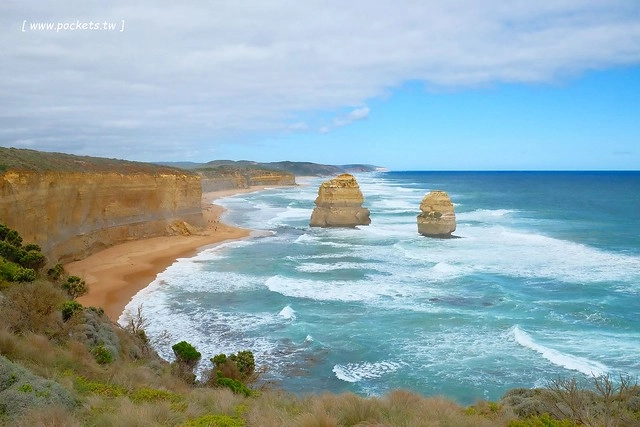 澳洲墨爾本｜大洋路一日遊，此生必去的景點之一澳洲大洋路、Kennett River野生無尾熊、阿波羅灣ILUKA午餐、Loch Ard Gorge六合谷、十二門徒岩、唐人街湄江牛河屋晚餐 @飛天璇的口袋