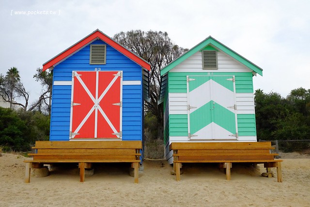 澳洲墨爾本｜Mornington Peninsula 摩寧頓半島一日遊，海邊彩虹小屋、摩寧頓半島戶外溫泉、Sorrento海濱小鎮午餐、Montalto酒莊品酒、古典歐洲風格迷宮花園 @飛天璇的口袋