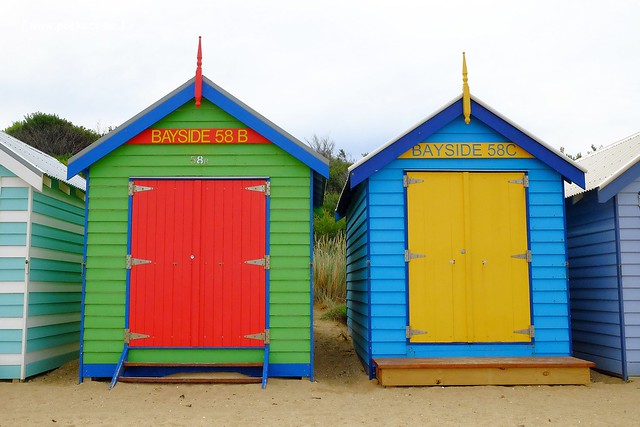 澳洲墨爾本｜Mornington Peninsula 摩寧頓半島一日遊，海邊彩虹小屋、摩寧頓半島戶外溫泉、Sorrento海濱小鎮午餐、Montalto酒莊品酒、古典歐洲風格迷宮花園 @飛天璇的口袋