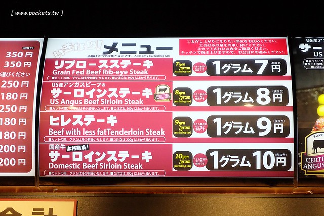 【日本愛知】Ikinari Steak立食牛排．いきなりステーキ~站著吃的炭烤牛排，牛排啾西又有肉香，大啖日本和牛的好滋味，食尚玩家推薦的日本銀座美食 @飛天璇的口袋