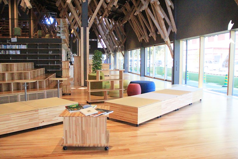 日本高知｜檮原町．隈研吾五大建築的巡禮，檮原町綜合廳舍、雲之上別館、雲之上本館、雲之上藝廊、雲之上圖書館 @飛天璇的口袋