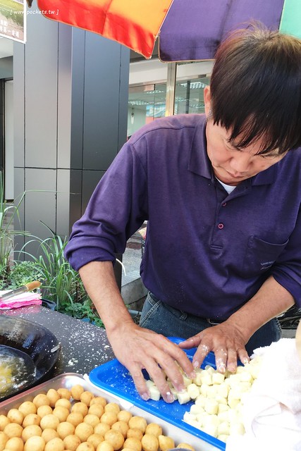 彰化田中｜田中黃金蛋．冬天才會出沒的快閃地瓜球攤，營業兩個小時賣完就收 @飛天璇的口袋