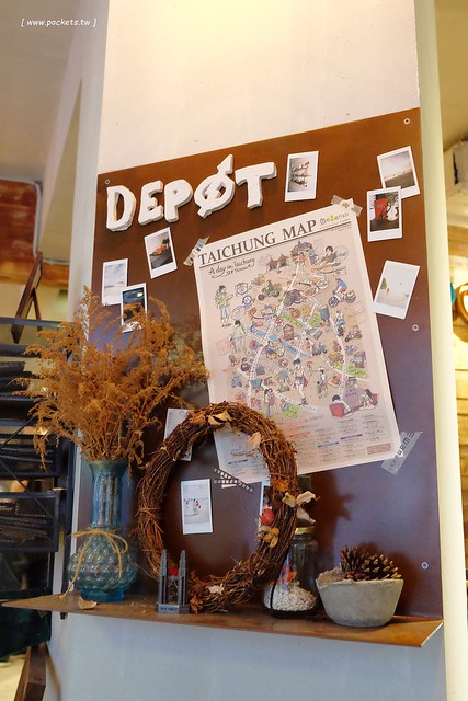 小倉庫．DEPOT：充滿英式復古情懷的文青咖啡館，可以從早午餐吃到下午茶，推薦燉飯和甜點，好吃有誠意 @飛天璇的口袋