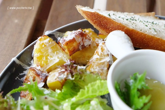 找晨手作輕食料理：很有質感的早午餐店，兼具視覺與味覺，健康食材用心的料理 @飛天璇的口袋