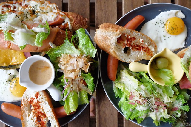 找晨手作輕食料理：很有質感的早午餐店，兼具視覺與味覺，健康食材用心的料理 @飛天璇的口袋