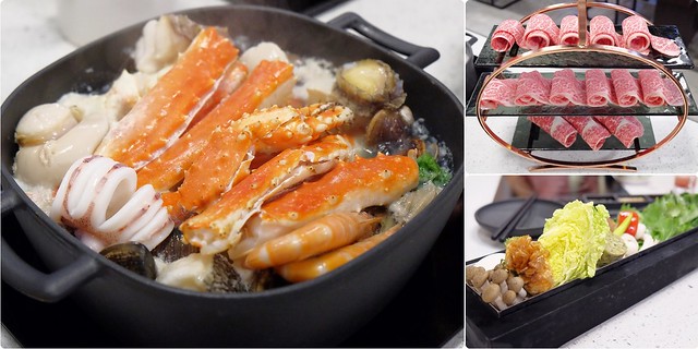 肉魂鑄鐵料理．de Meaty Spirit┃台中北屯美食：環境寬敞又明亮，食材新鮮又奢華，澳洲9A牛肉+帝王蟹等季節性現流海鮮，台中少見的鐵鑄鍋火鍋店 @飛天璇的口袋