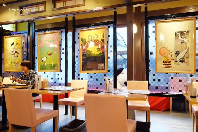 日本大分｜史努比茶屋由布院店，全世界第一間以史努比為主題的茶屋，餐點可愛吸睛萌度破錶 @飛天璇的口袋